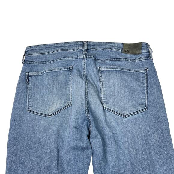 PAIGE Federal Slim Fit Straight Stretch Jeans FLAW Medium Wash Mens 36x29 - Picture 4 of 7